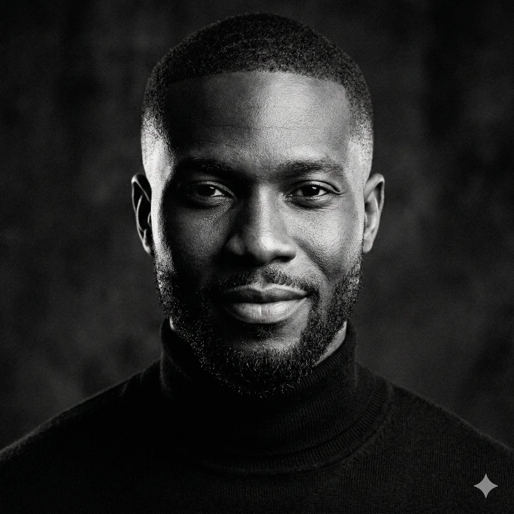 B and W Portrait